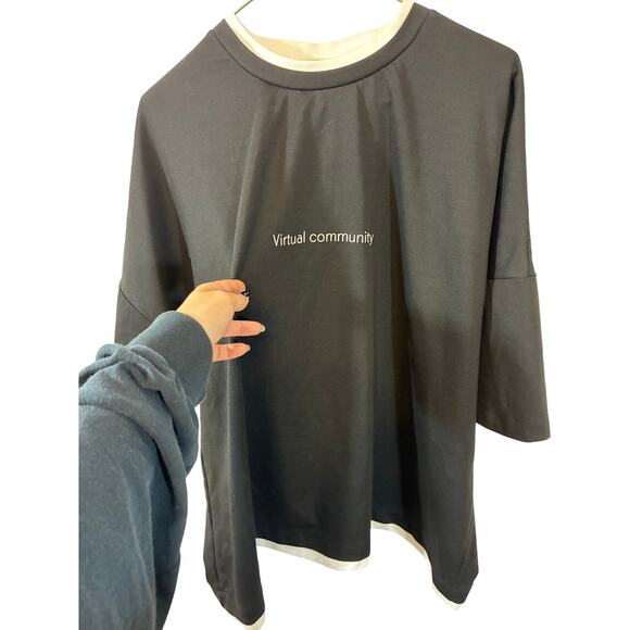 Lucy Other - Lucy Virtual Community Asian Japanese Streetwear Menswear NYC Black And White M